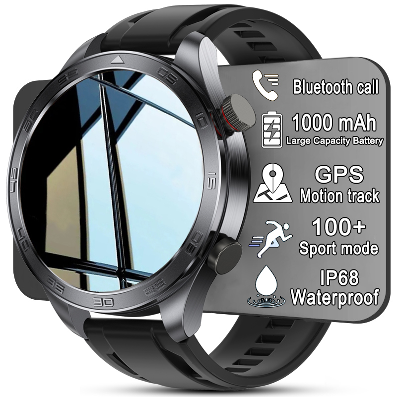 Smartwatch Custom - 새로운 GPS 트랙 스마트워치 남성용 AMOLED