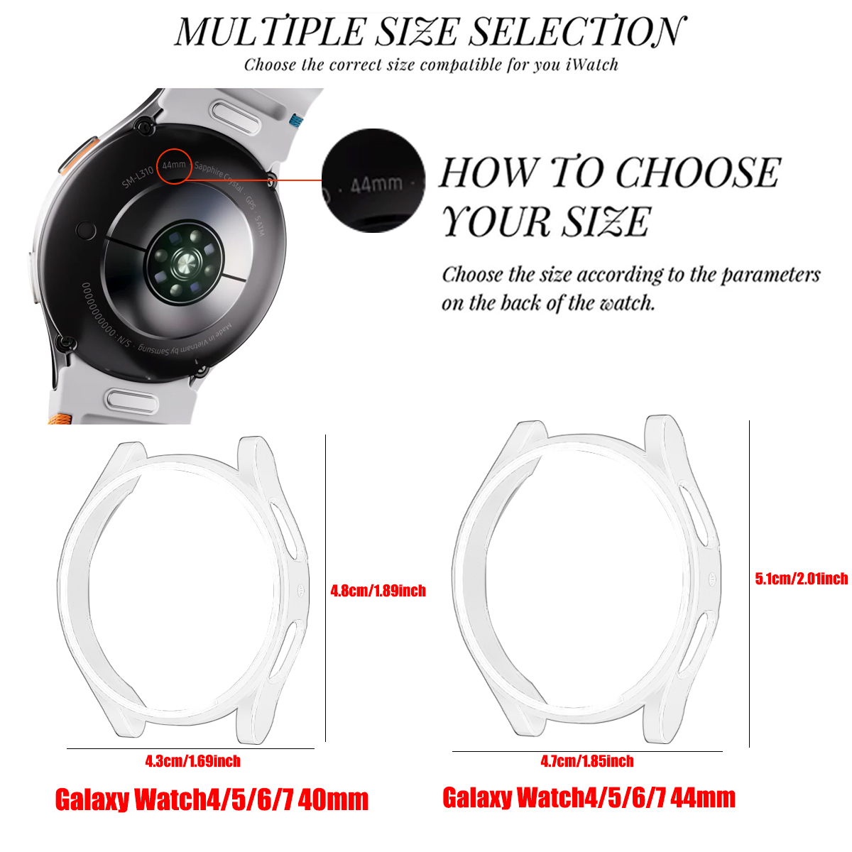 삼성 갤럭시 워치 4/5/6/7 40mm/44mm용 P - Samsung Smartwatch Accessories 리뷰 및 가격