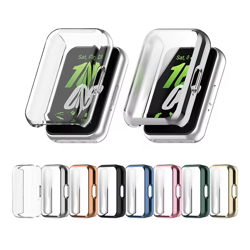 삼성 갤럭시 핏 3 용 커버, 올 어라운드 소프트 TP - Smartwatch Watch Accessories For Women 리뷰 및 가격