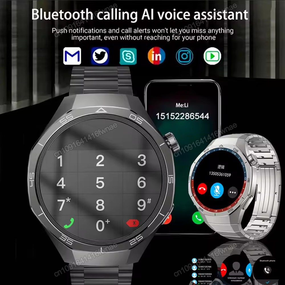 뉴 워치 5 프로 스마트워치 1.53인치 AMOLED  - Smartwatch Custom 리뷰 및 가격