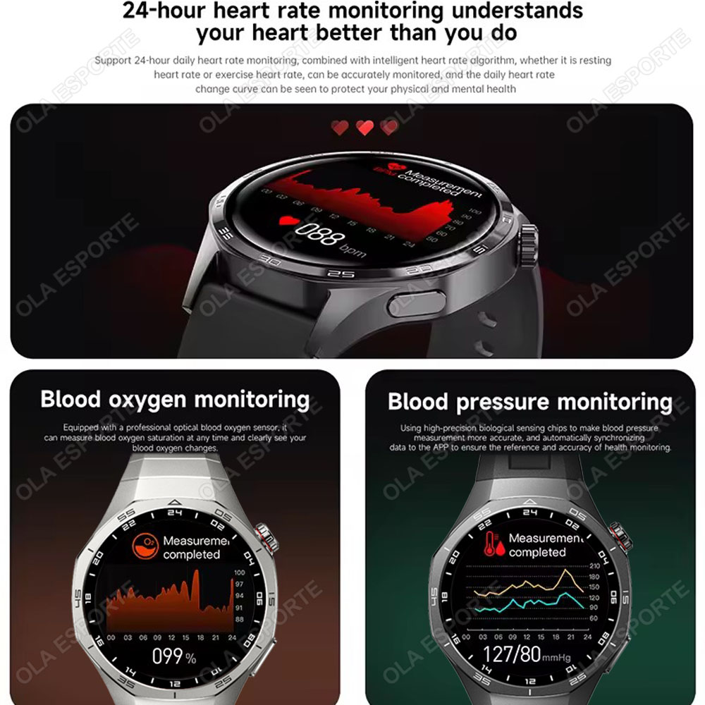 뉴 워치 5 프로 스마트워치 1.53인치 AMOLED  - Smartwatch Custom 리뷰 및 가격