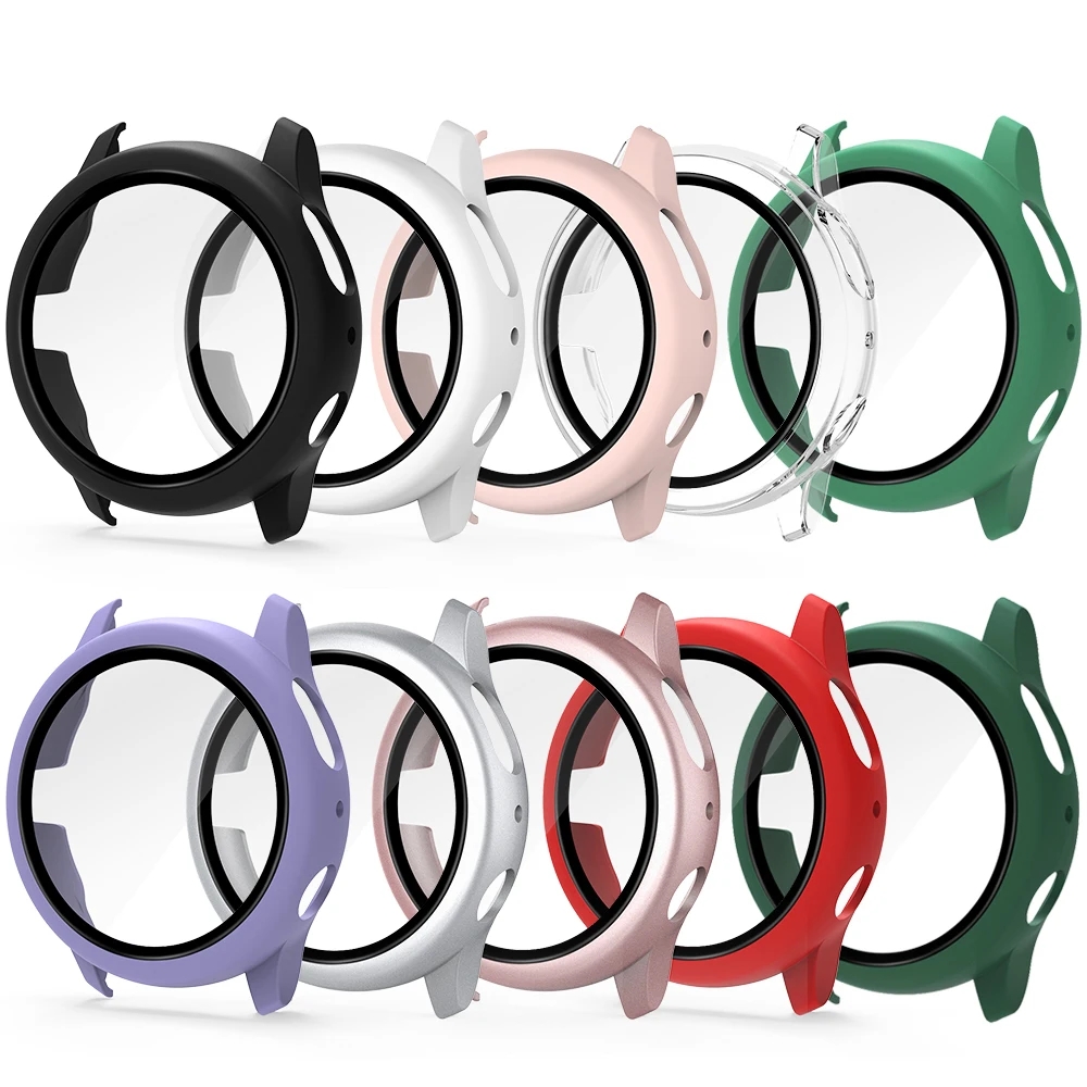 삼성 갤럭시 시계 활성 2에 대한 강화 유리 케이스 4 - Huawei Smartwatch Accessories 리뷰 및 가격