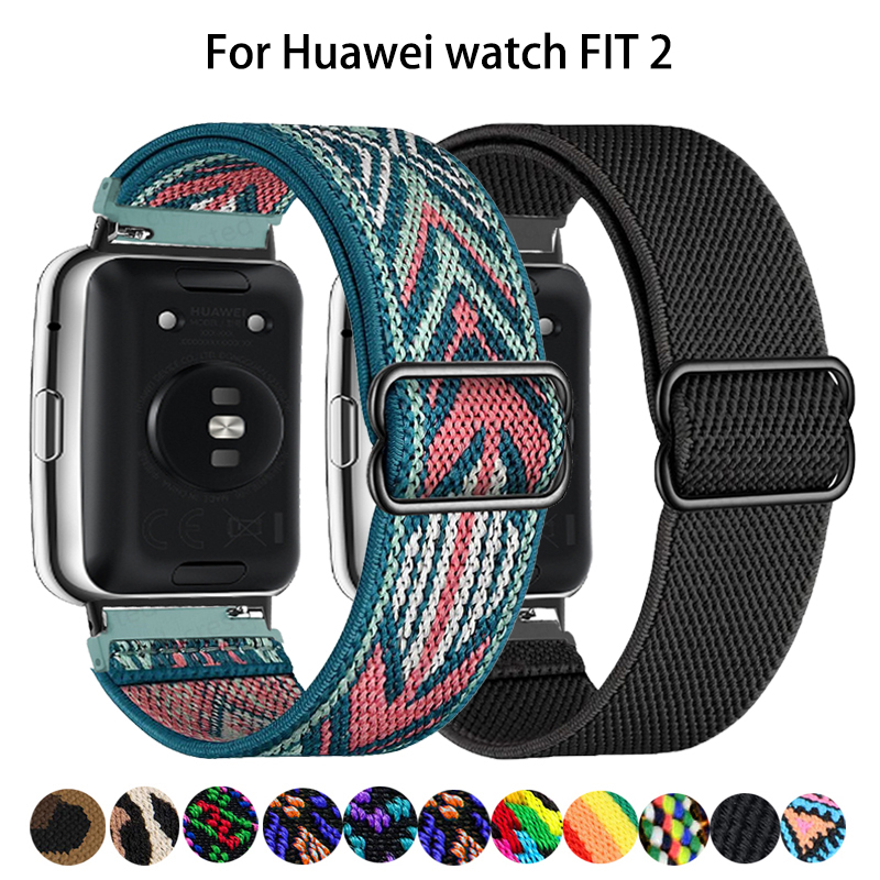Scrunchie 밴드 화웨이 시계 2 스트랩 Smar - Smartwatch Watch Accessories For Women 리뷰 및 가격