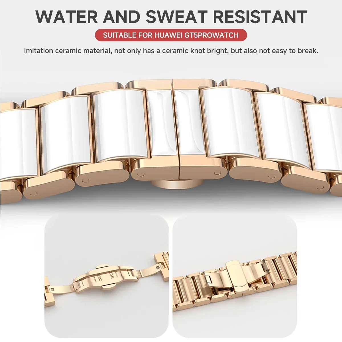 화웨이 워치 GT5 Pro 42mm/GT5/GT4/GT - Ceramic Link Bracelet 리뷰 및 가격